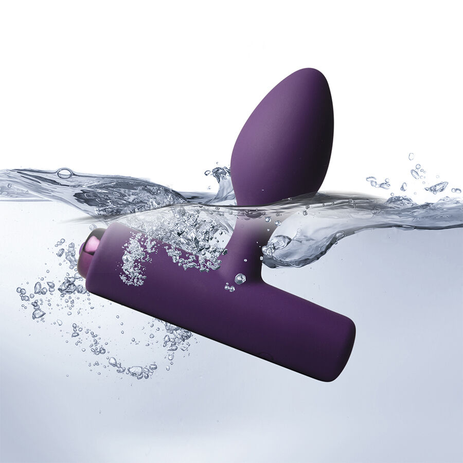 ROCKS-OFF - NOVA SOLARIS RECHARGEABLE SLIM & POWERFUL ANAL PLUG 16 FUNCTION PURPLE - Afbeelding 11