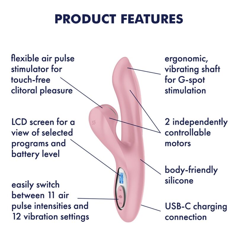 SATISFYER - PRO+ G-SPOT GENERATION 2 PINK - Afbeelding 6