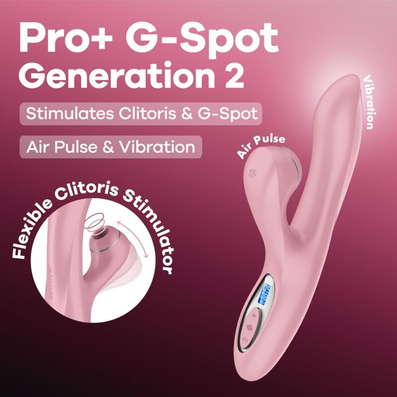 SATISFYER - PRO+ G-SPOT GENERATION 2 PINK - Afbeelding 7