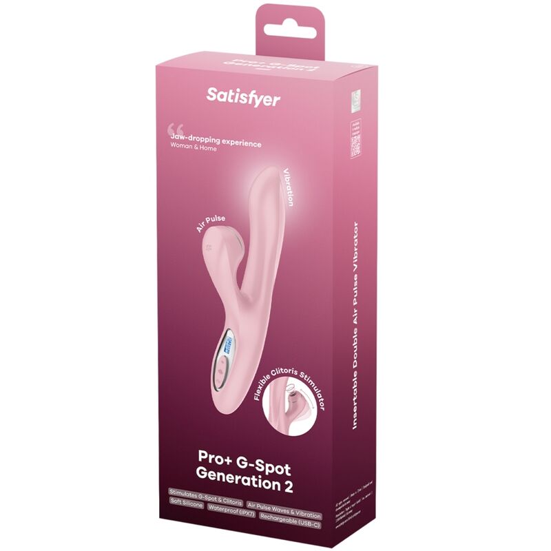 SATISFYER - PRO+ G-SPOT GENERATION 2 PINK - Afbeelding 8