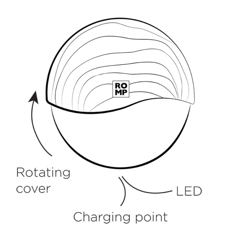 ROMP - SPIN CLITORAL SUCTION ANTITUDE WITH ROTATING OPENING AND CLOSING - Afbeelding 12