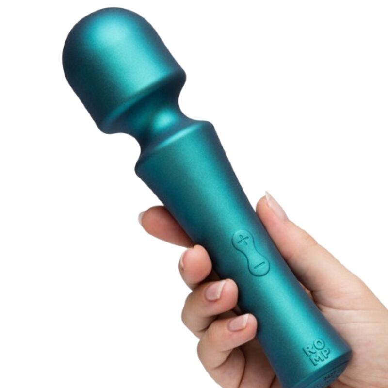 ROMP - PRESTO MINI WAND VIBRATOR FLEXIBLE HEAD GREEN - Afbeelding 2