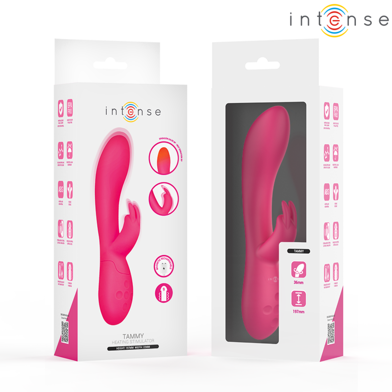 INTENSE - TAMMY RABBIT STIMULATOR WITH HEAT - Afbeelding 8