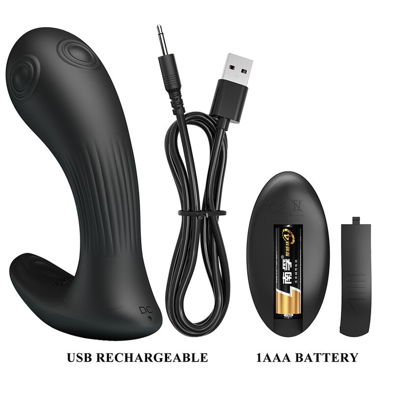 PRETTY LOVE - MIRABELLE PROSTATE VIBRATOR WITH REMOTE CONTROL - Afbeelding 7