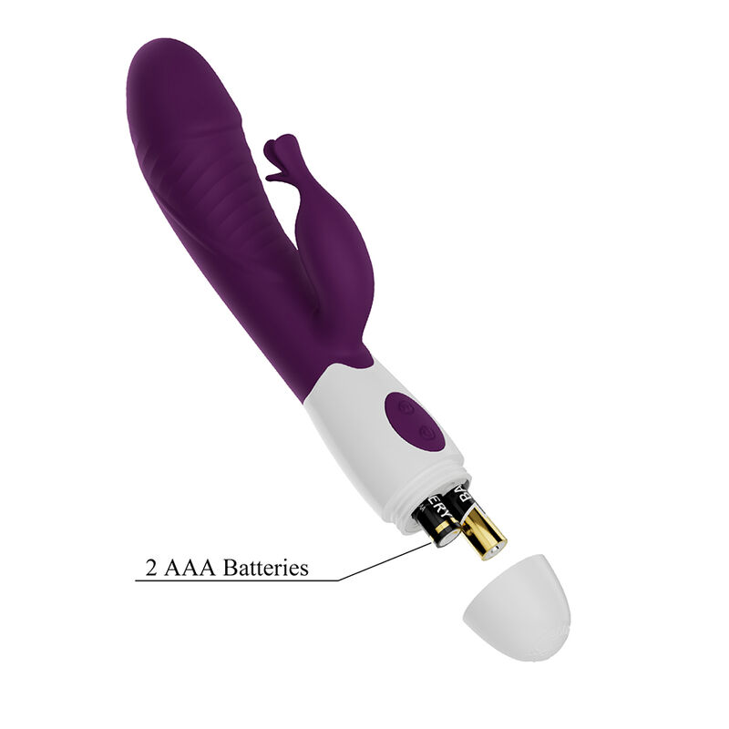 PRETTY LOVE - ROGUE MUSE 30 FUNCTION RABBIT VIBRATOR PURPLE - Afbeelding 5