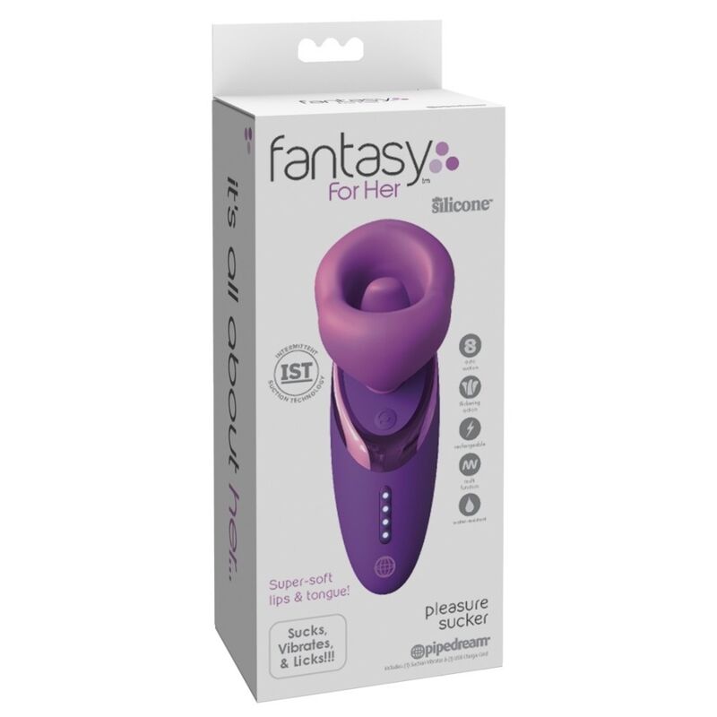 FANTASY FOR HER - PLEASURE SUCKER VIBRATOR PURPLE - Afbeelding 8