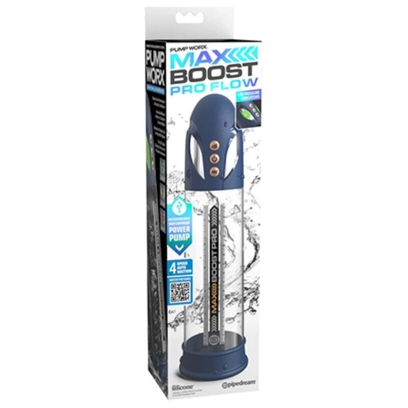 PUMP WORX - MAX BOOST PRO FLOW BLUE VACUUM PUMP 30.5 CM - Afbeelding 3