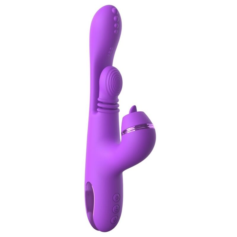 FANTASY FOR HER - INTIMOTION PULSE PRO VIBE RABBIT VIBRATOR PURPLE - Afbeelding 2