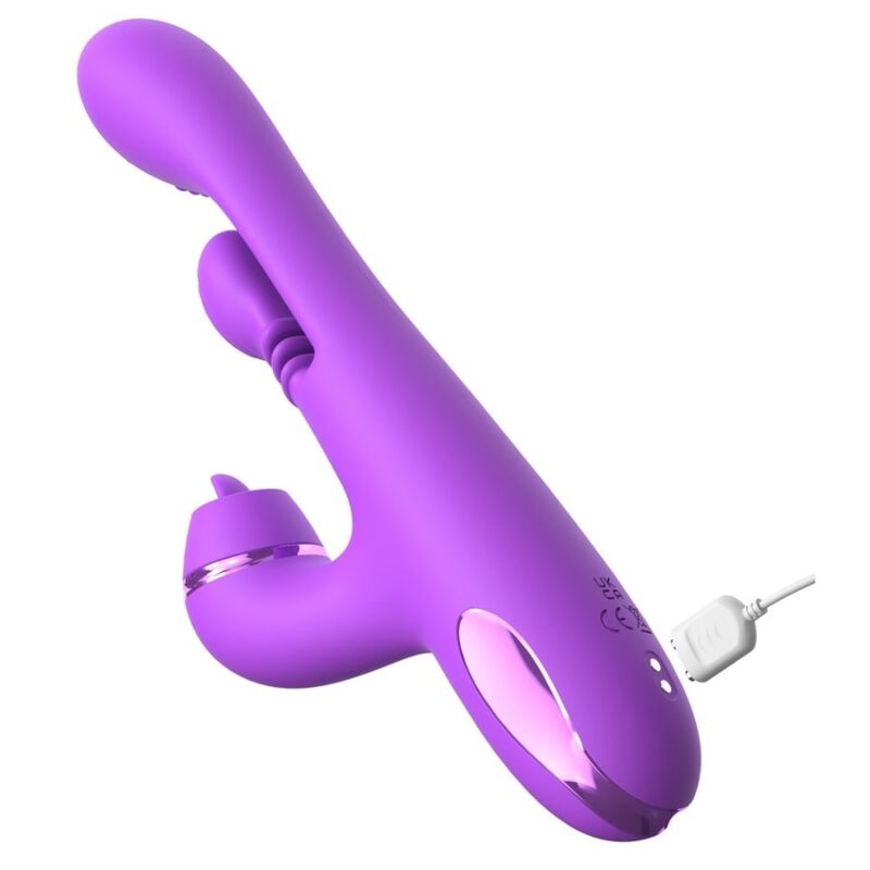 FANTASY FOR HER - INTIMOTION PULSE PRO VIBE RABBIT VIBRATOR PURPLE - Afbeelding 5