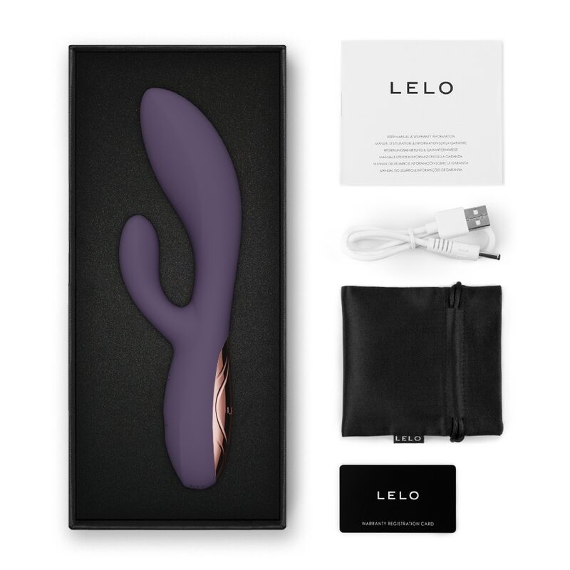 LELO - INA THRUST RABBIT THRUSTING VIBRATOR PURPLE - Afbeelding 11