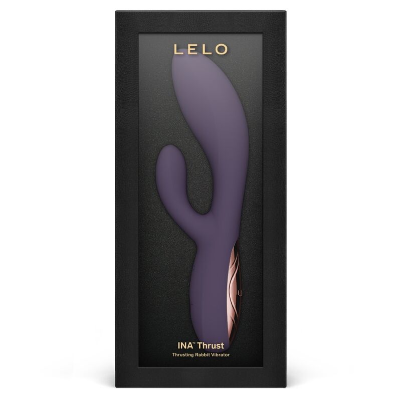 LELO - INA THRUST RABBIT THRUSTING VIBRATOR PURPLE - Afbeelding 12