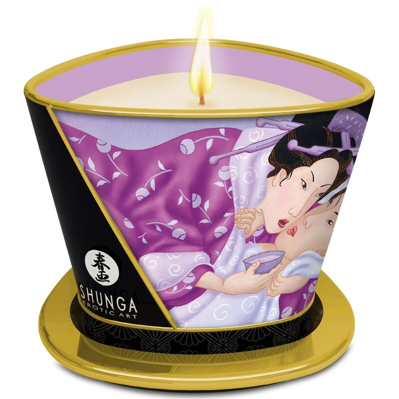 SHUNGA - MASSAGE CANDLE LAVANDER 170 ML - Afbeelding 3