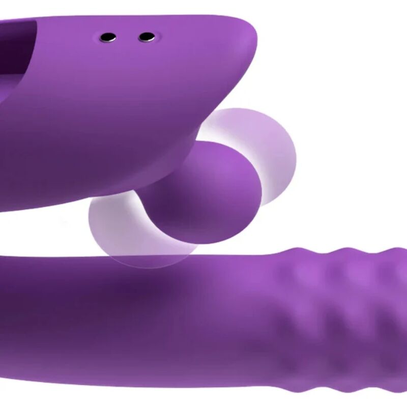 FANTASY FOR HER - HARMONI PRO PURPLE G-SPOT & CLITORAL RABBIT VIBRATOR - Afbeelding 6