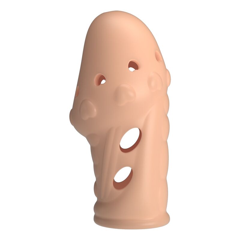 PRETTY LOVE - SOCKER TEXTURED PENIS SLEEVE NATURAL - Afbeelding 2