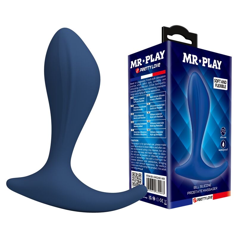 MR PLAY - BLUE PROSTATE MASSAGER - Afbeelding 8