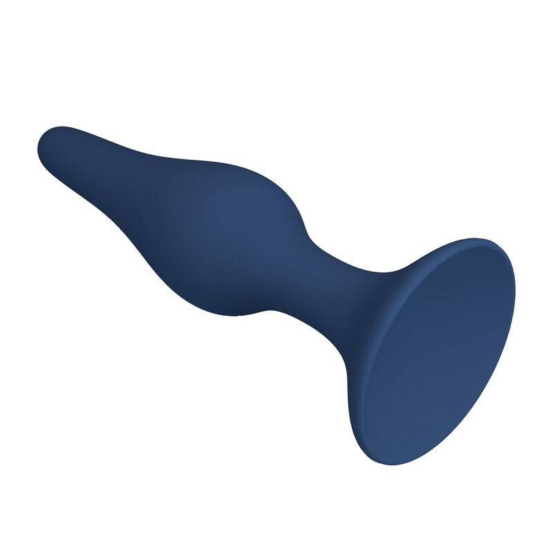 MR PLAY - TAPERED SILICONE ANAL PLUG BLUE XL - Afbeelding 3