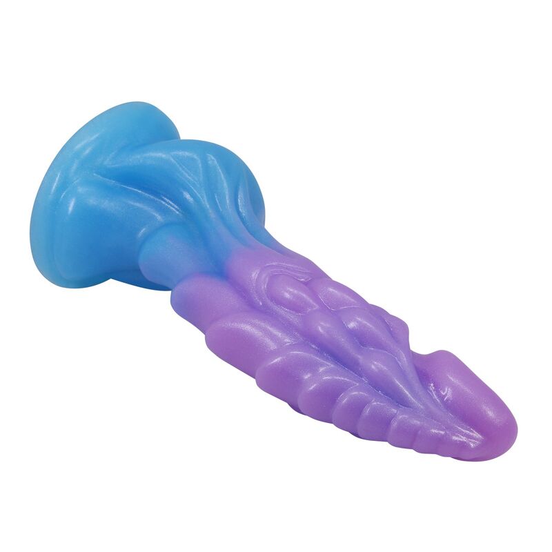 POWER MONSTERS - ATLANTEANS REALISTIC DILDO WITH SUCTION CUP 19 CM Ø 5 CM BLUE & PURPLE - Afbeelding 6