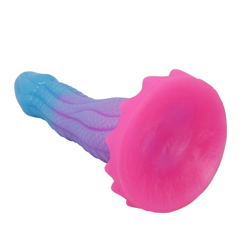 POWER MONSTERS - VOID PYTHON FANTASY DILDO WITH SUCTION CUP 20.5 CM Ø 5.2 CM BLUE, PURPLE & PINK - Afbeelding 7