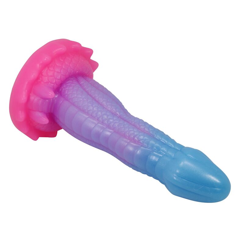 POWER MONSTERS - VOID PYTHON FANTASY DILDO WITH SUCTION CUP 20.5 CM Ø 5.2 CM BLUE, PURPLE & PINK - Afbeelding 8
