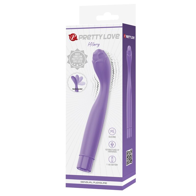 PRETTY LOVE - HENRY FLEXIBLE G-SPOT VIBRATOR PURPLE - Afbeelding 4