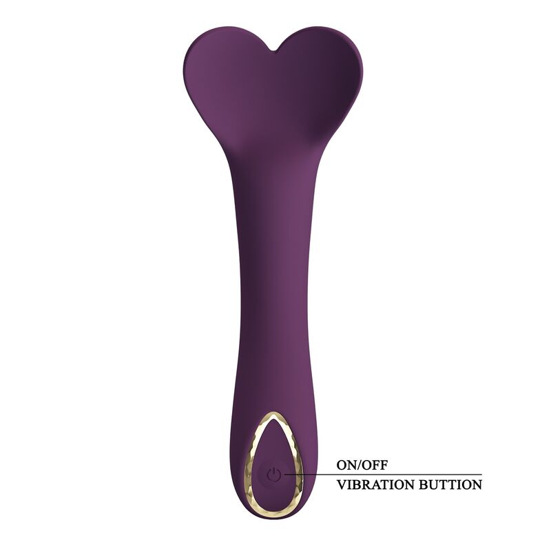 PRETTY LOVE - KENYELL RECHARGEABLE VIBRATOR 10 FUNCTIONS PURPLE - Afbeelding 6