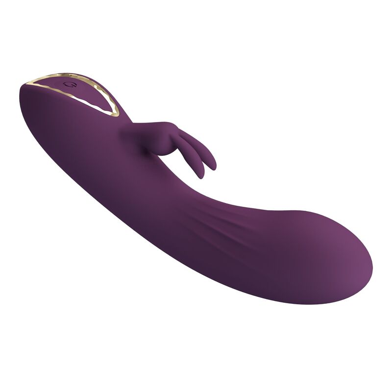 PRETTY LOVE - LANDYN RECHARGEABLE RABBIT VIBRATOR 10 FUNCTIONS PURPLE - Afbeelding 3