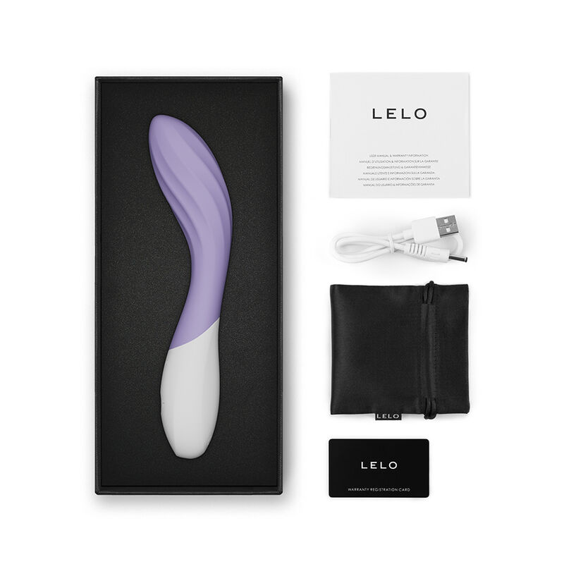 LELO - MONA TWIST RECHARGEABLE APP-CONTROLLED G-SPOT VIBRATOR LAVENDER - Afbeelding 6