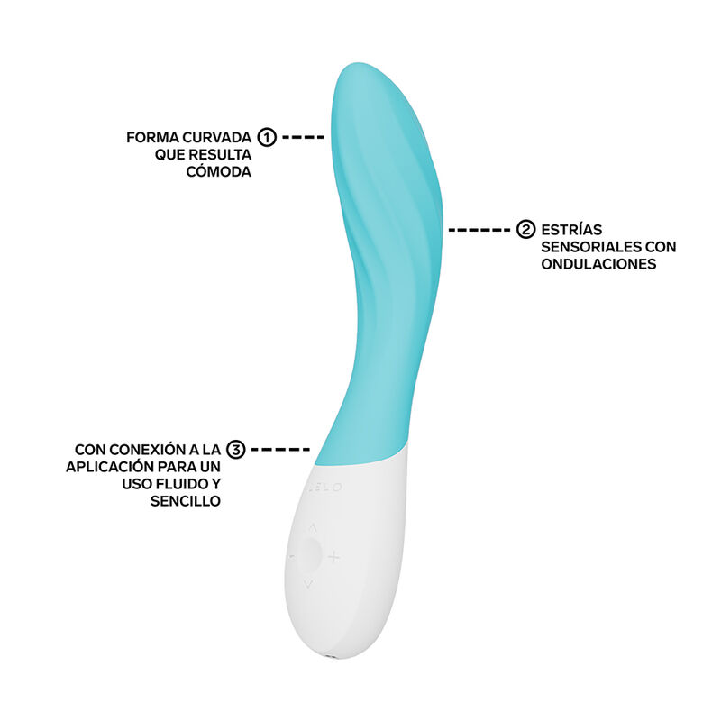 LELO - MONA TWIST RECHARGEABLE APP-CONTROLLED G-SPOT VIBRATOR LAVENDER - Afbeelding 7