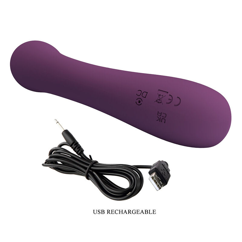PRETTY LOVE - ROSOLYN RECHARGEABLE RABBIT VIBRATOR 10 FUNCTIONS - Afbeelding 3