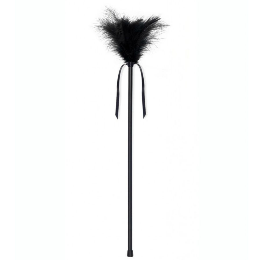 SECRETPLAY - BLACK FEATHERS 40 CM - Afbeelding 3
