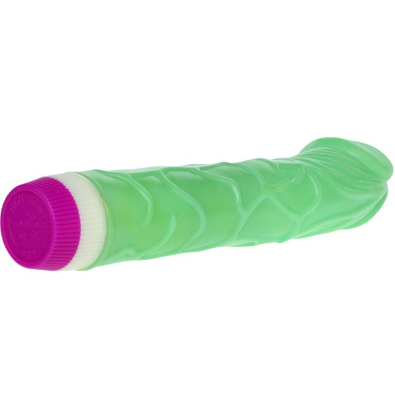 BAILE - WAVES OF PLEASURE VIBRATOR 23 CM GREEN - Afbeelding 3