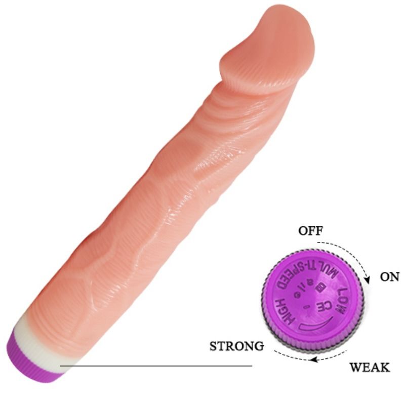 BAILE - NATURAL REALISTIC VIBRATOR 22 CM - Afbeelding 6