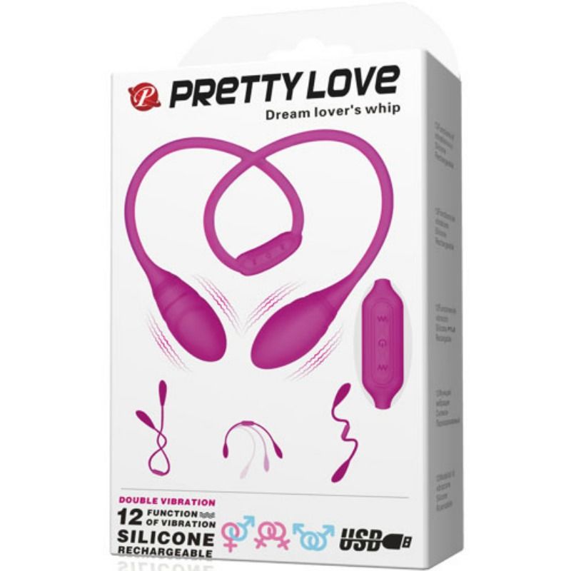 PRETTY LOVE - UNISEX STIMULATOR DREAM LOVERS WHIP - Afbeelding 7