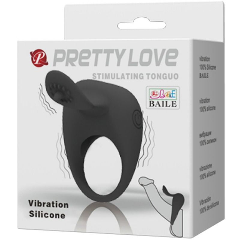 PRETTY LOVE - VIBRATING RING WITH TONGUE - Afbeelding 7