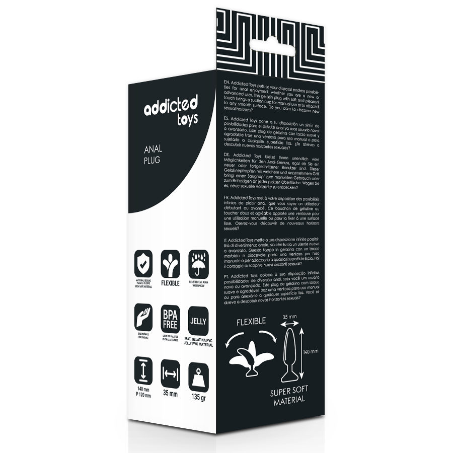 ADDICTED TOYS - ANAL PLUG 13.5 CM - Afbeelding 2