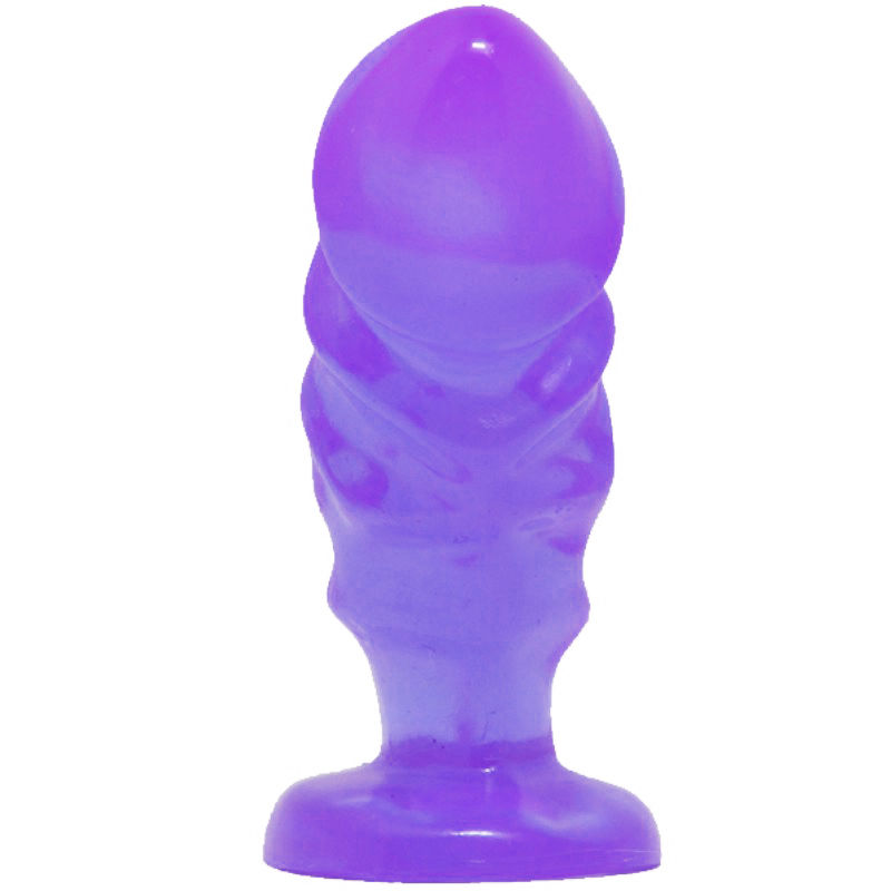 BAILE - UNISEX ANAL PLUG WITH LILAC SUCTION CUP - Afbeelding 4