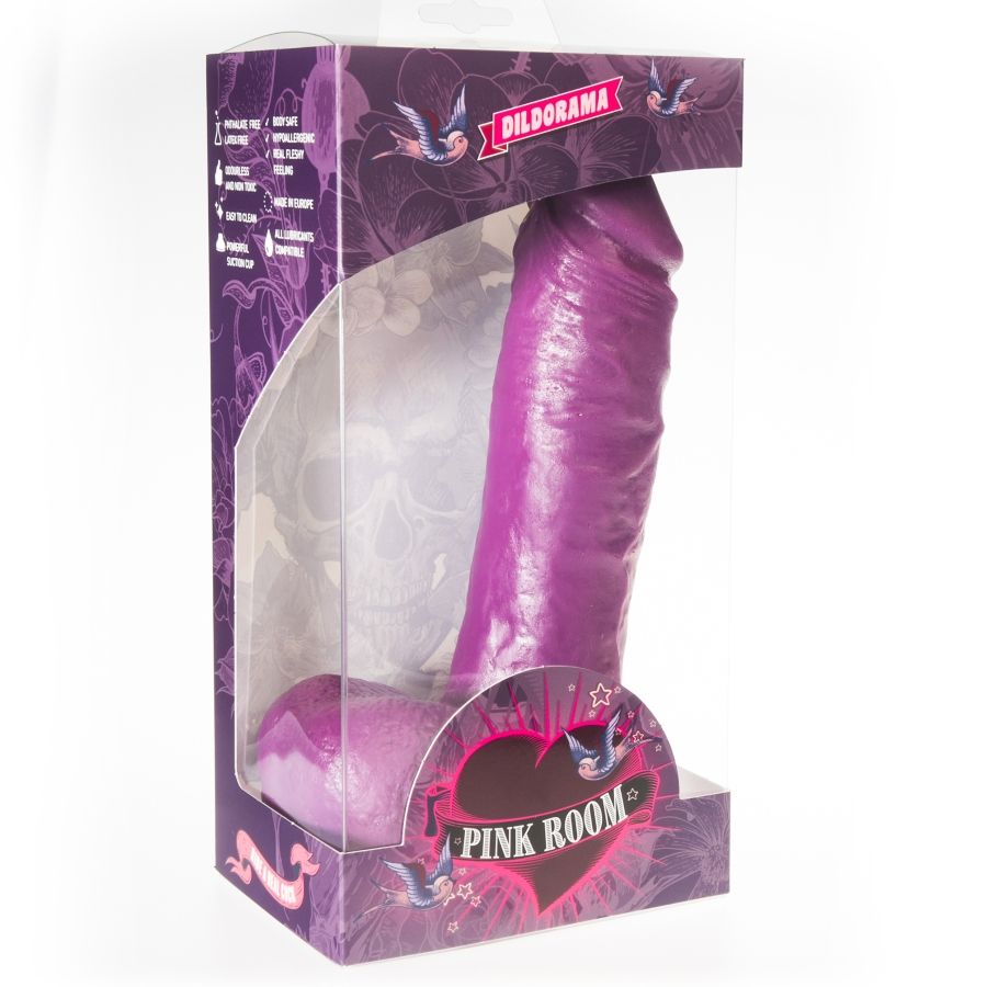 PINK ROOM - ANTON REALISTIC DILDO PURPLE 21.5 CM - Afbeelding 2