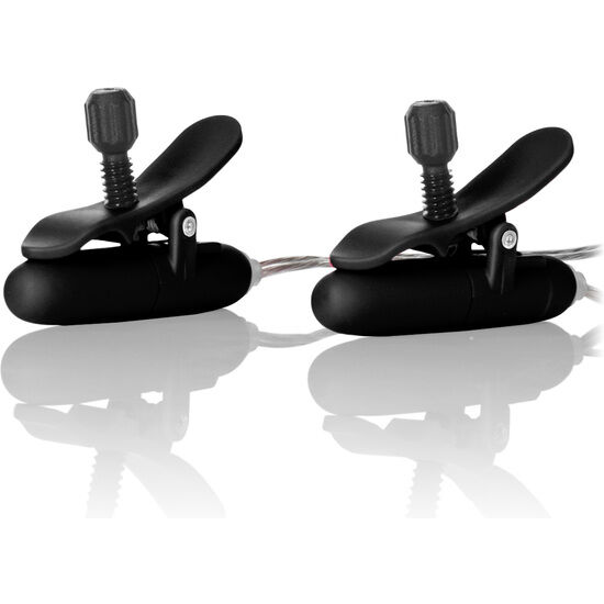 CALEXOTICS - VIBR HEATED NIPPLE TEASERS BLACK - Afbeelding 2