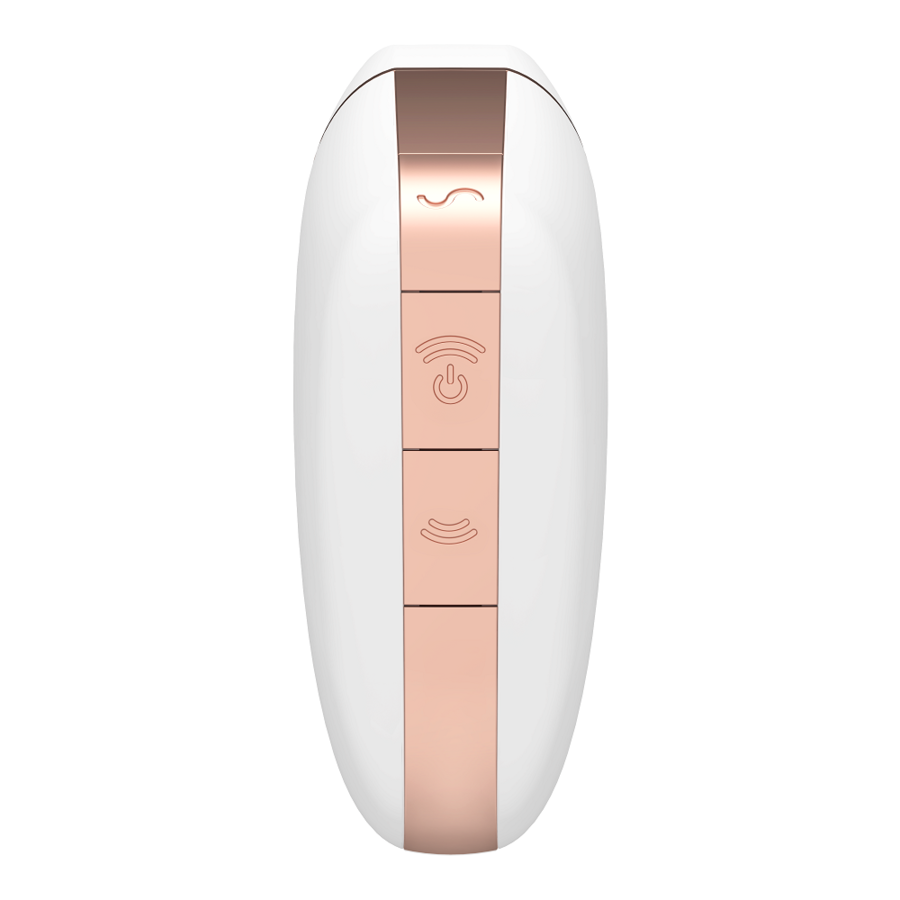 SATISFYER - LOVE TRIANGLE AIR PULSE STIMULATOR & VIBRATOR WHITE - Afbeelding 5
