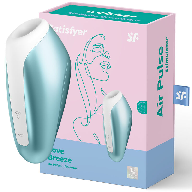 SATISFYER - LOVE BREEZE SUCTIONER ICE BLUE - Afbeelding 4