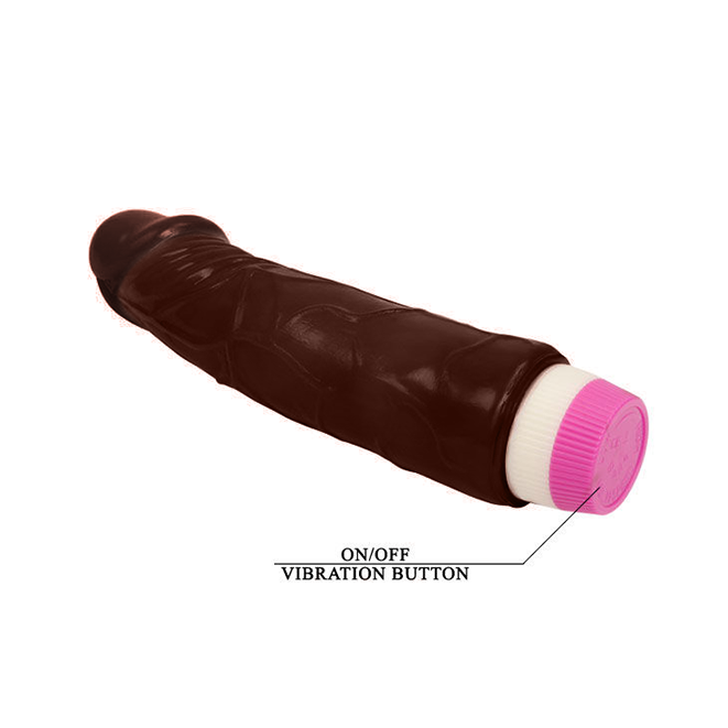 BAILE - WAVES OF PLEASURE VIBRATOR 19.5 CM MULATO - Afbeelding 4