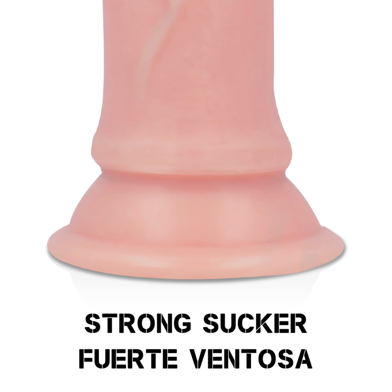 ROCKARMY - HARNESS + DUAL DENSITY TIGER REALISTIC DILDO 14 CM -O- 4.46 CM - Afbeelding 2