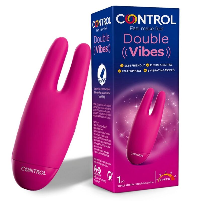 Clitoris vibrator – Control - Double Vibes Stimulator