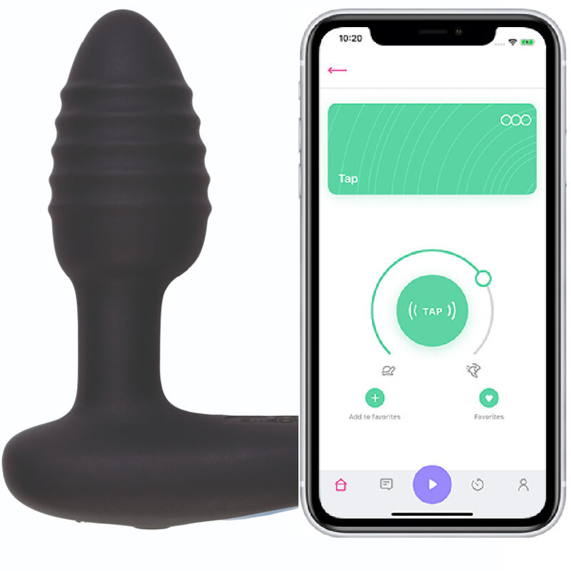 Anale vibrator – KIIROO LUMEN PLUG VIBRATION CONTROL APP – oplaadbaar, waterdicht