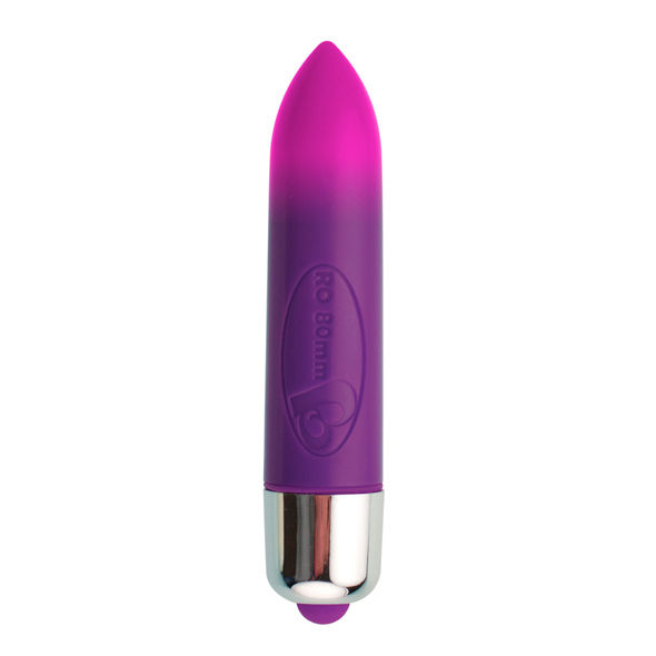 Mini vibrator – ROCKS-OFF - RO-80 MM COLOR CHANGIN VIBRATING BULLET 7 V – waterdicht, batterijen