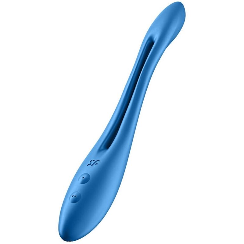 Clitoris vibrator – Satisfyer - Elastic Game Multi Vibrator Blauw – oplaadbaar, waterdicht