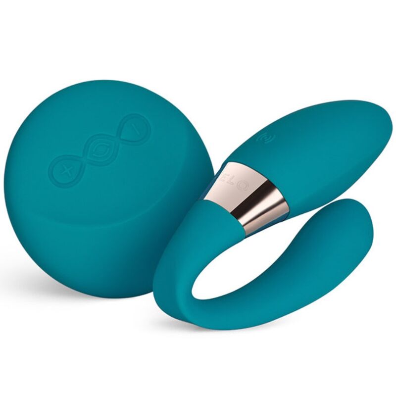 Vibrator voor koppels – LELO - TIANI DUO BLUE COUPLES MASSAGER – oplaadbaar, batterijen