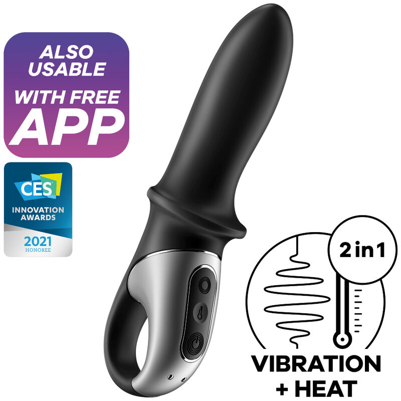 Anale vibrator – HOT PASSION ANAL VIBRATOR APP BLACK