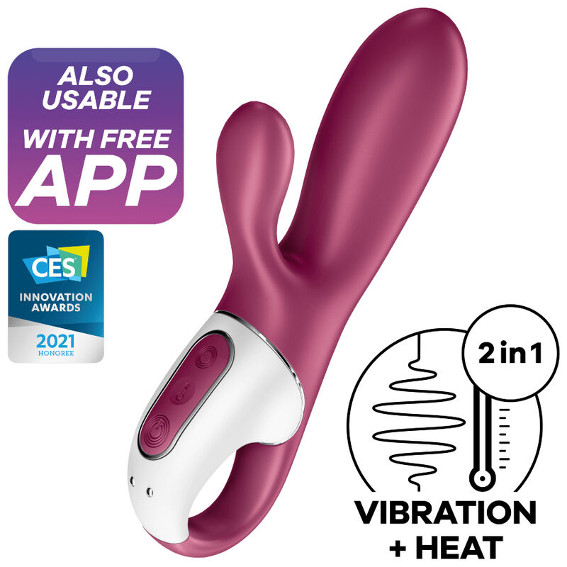 Clitoris & g-spot vibrator – SATISFYER – oplaadbaar, waterdicht