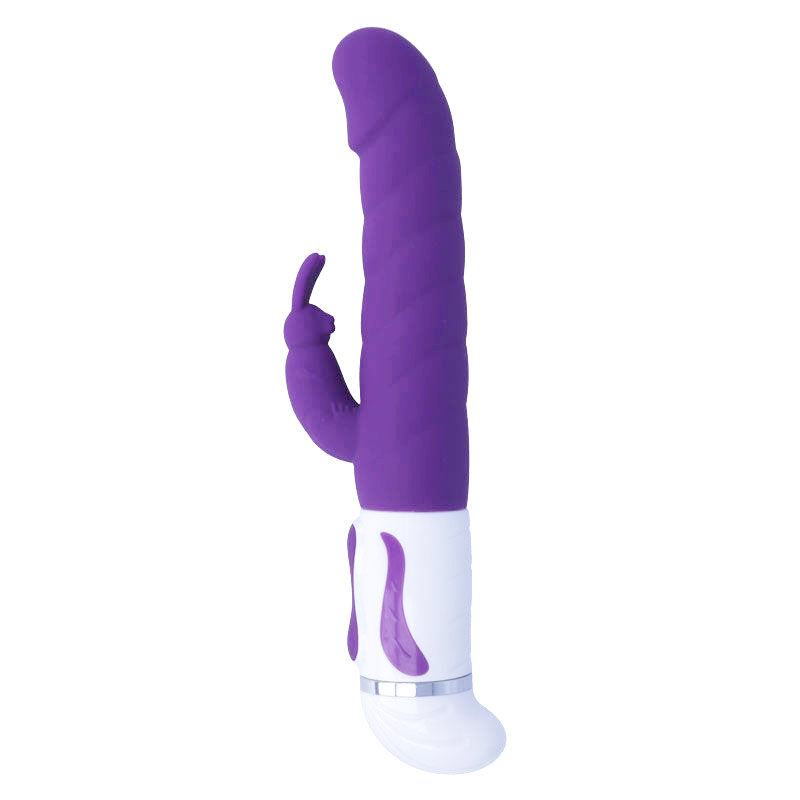 Clitoris & g-spot vibrator – Intense Bobble Rotator Lila Silicone - Afbeelding 2